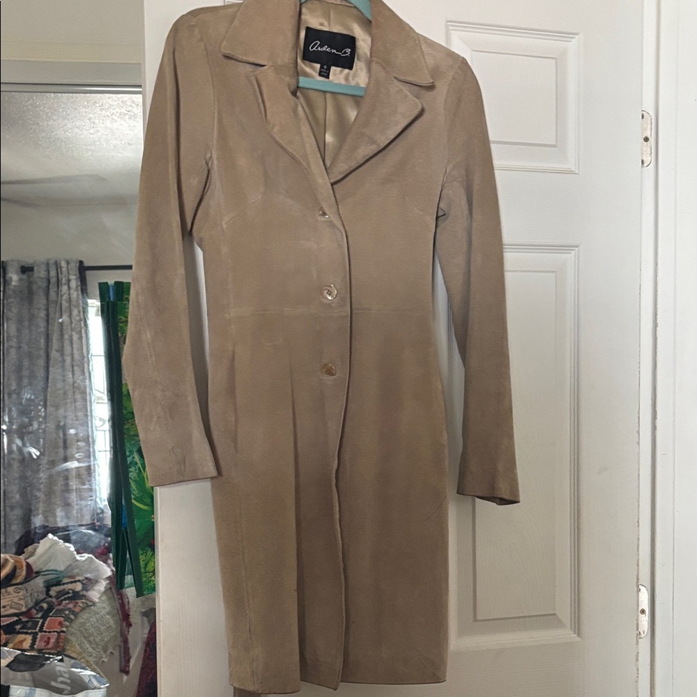 Adams Women's Classic Tan Trench Coat
